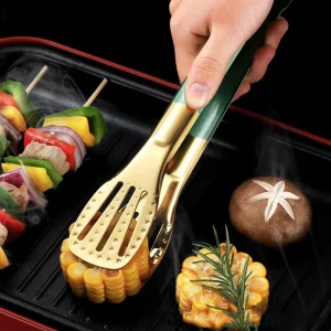 Barbecue Clip Grill Tongs 304 Stainless Steel Meat Food Clip Cooking Utensils BBQ Accessories