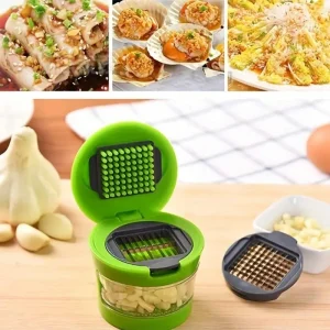 Manual Garlic Press Mincer Ginger Crusher Kitchen Tool