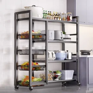 Multi-layer Storage Rack Kitchen Shelving