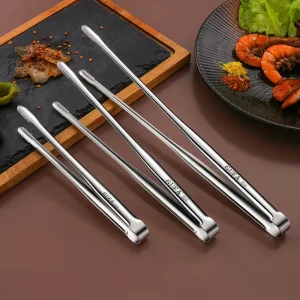 Barbecue Clip Grill Tongs 304 Stainless Steel Meat Food Clip Cooking Utensils BBQ Accessories