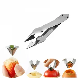 Strawberry Huller Fruit Peeler Pineapple Corer Slicer Cutter Stainless Steel Kitchen Gadgets