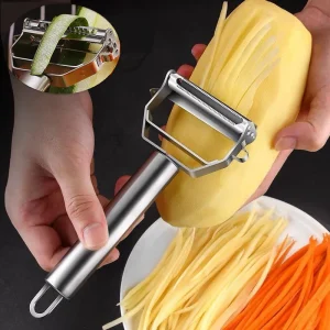 Plastic Kitchen Handheld Potato Slicer Tomato Cutter Tool Kitchen Accessories