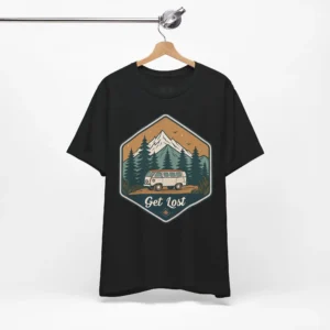 Adventure Awaits 'Get Lost' Van Life T-Shirt