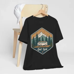 Adventure Awaits 'Get Lost' Van Life T-Shirt