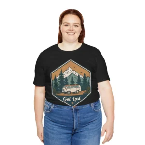 Adventure Awaits 'Get Lost' Van Life T-Shirt
