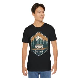 Adventure Awaits 'Get Lost' Van Life T-Shirt