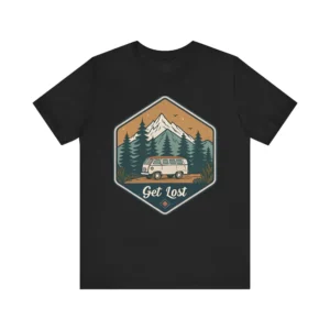 Adventure Awaits 'Get Lost' Van Life T-Shirt
