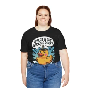 Funny 'Where is the Ducking Duck?' T-Shirt