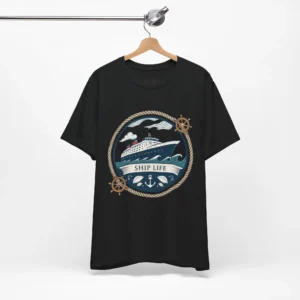 Nautical 'Ship Life' Cruise T-Shirt