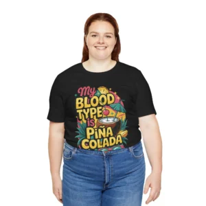 Pina Colada 'My Blood Type' T-Shirt