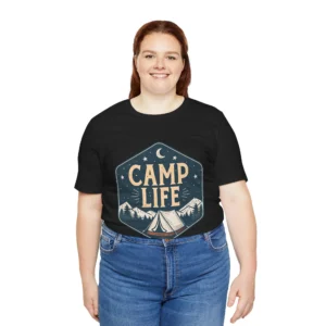 Unisex 'Camp Life' Outdoor Adventure T-Shirt