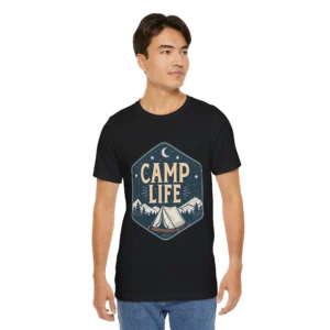 Unisex 'Camp Life' Outdoor Adventure T-Shirt