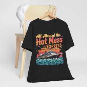 Unisex 'Hot Mess Express' Cruise T-Shirt